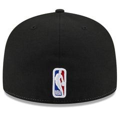 New Era Utah Jazz Back Half 59FIFTY Fitted Hat White/Black
