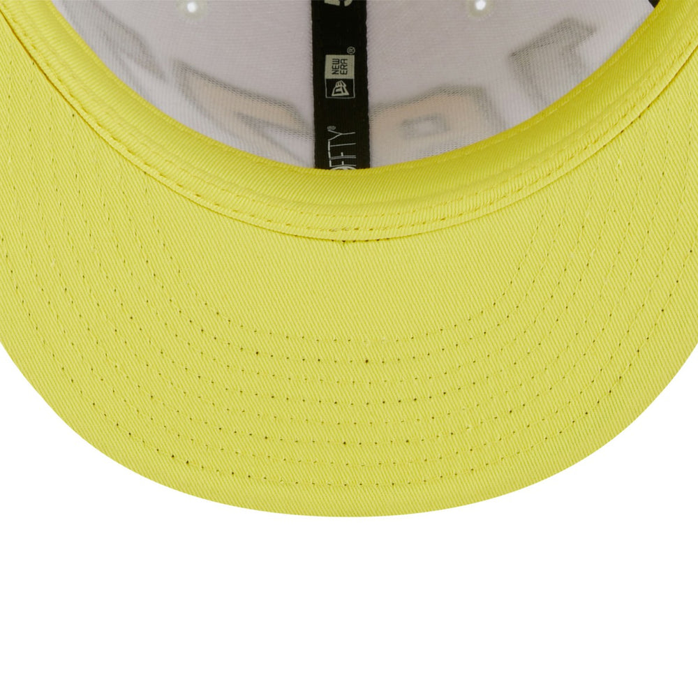 New Era Utah Jazz Back Half 59FIFTY Fitted Hat White/Black