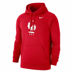 Nike - France National Team Club Primary Pullover Hoodie - Red
