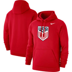 Nike - USMNT Club Primary Pullover Hoodie - Red