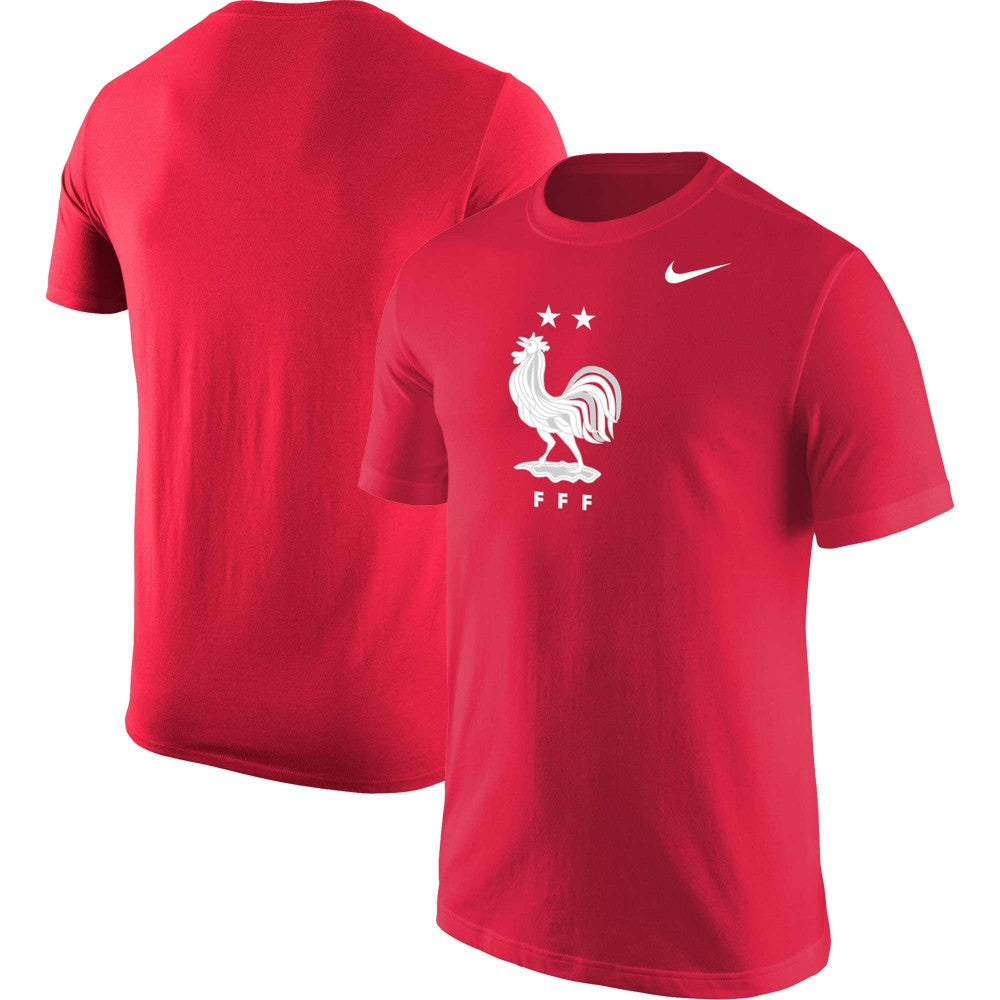 Nike - France National Team Core T-Shirt - Red