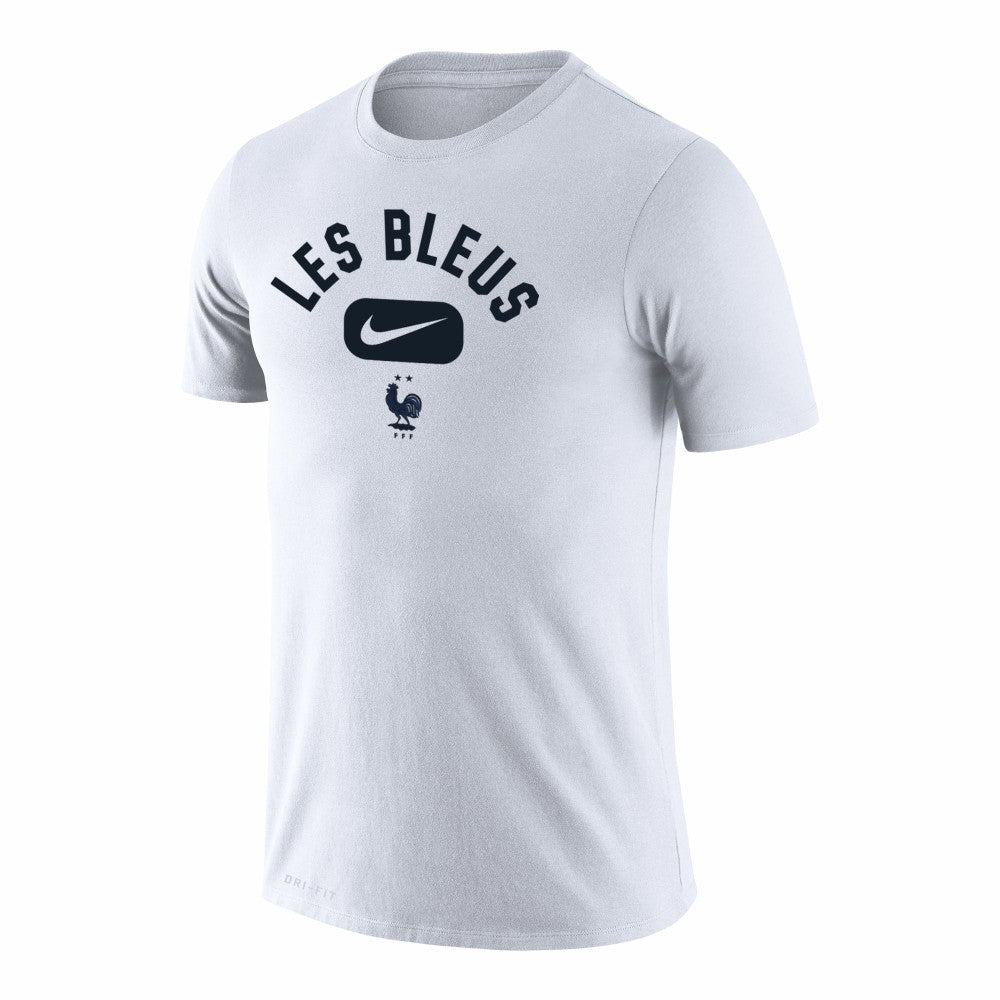 Nike - France National Team Lockup Legend Performance T-Shirt - White
