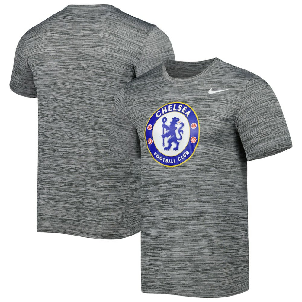 Nike - Chelsea Primary Logo Velocity Legend Performance T-Shirt - Heather Gray