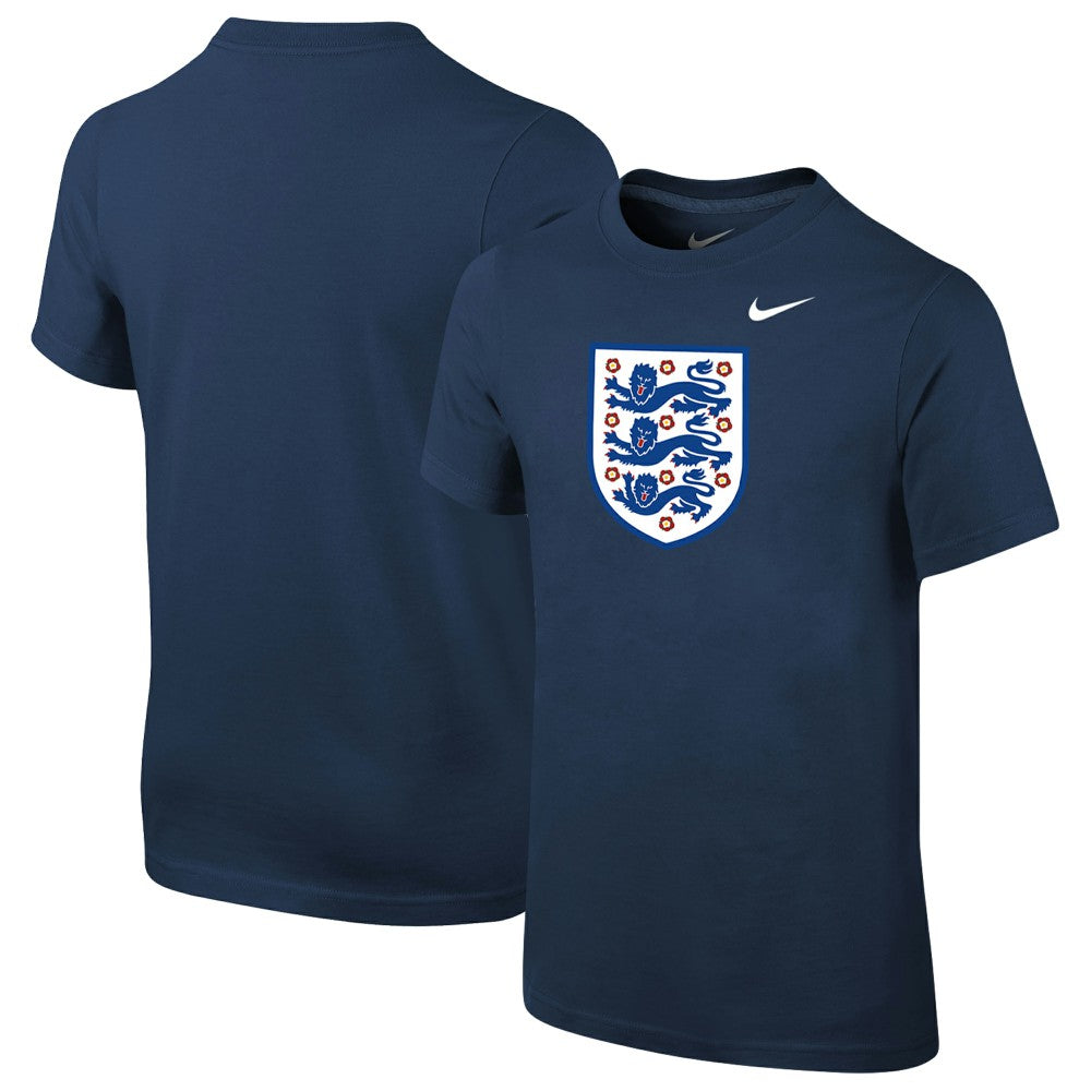 Nike - England National Team Youth Core Team T-Shirt - Navy