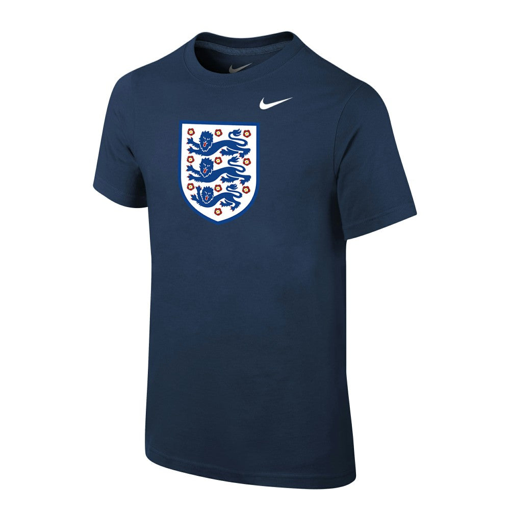 Nike - England National Team Youth Core Team T-Shirt - Navy