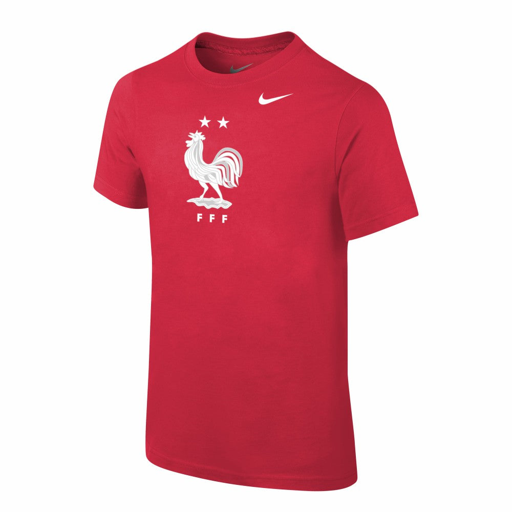 Nike - France National Team Youth Core Team T-Shirt - Red