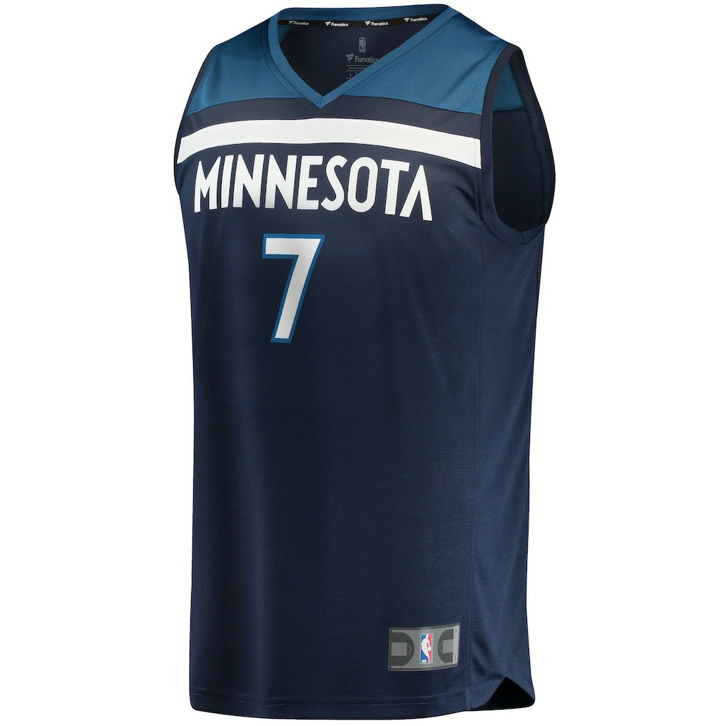 Fanatics Wendell Moore Jr. Minnesota Timberwolves 2022 NBA Draft First Round Pick Fast Break Replica Player Jersey Icon Edition Navy
