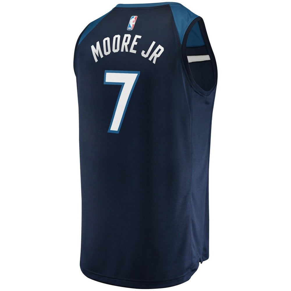 Fanatics Wendell Moore Jr. Minnesota Timberwolves 2022 NBA Draft First Round Pick Fast Break Replica Player Jersey Icon Edition Navy