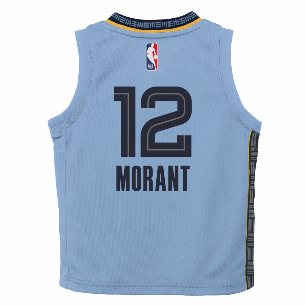 Ja Morant Memphis Grizzlies Jordan Brand Preschool 2022/23 Statement Edition Jersey Light Blue