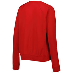 Nike - England National Team Women's Lockup Varsity Tri-Blend Raglan Pullover Sweatshirt - Red