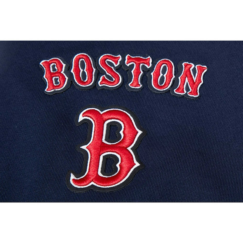 Boston Red Sox Pro Standard Women's Mash Up Pullover Sweatshirt Sale