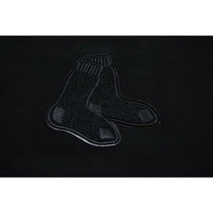 Boston Red Sox Pro Standard Women's Triple Black Cropped Pullover Hoodie Discount