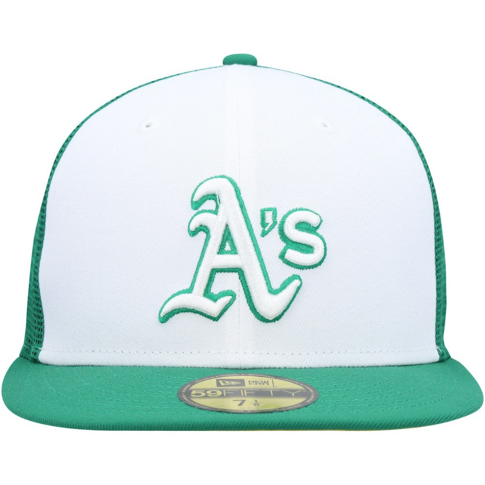 Athletics New Era 2023 On-Field Batting Practice 59FIFTY Fitted Hat Sale