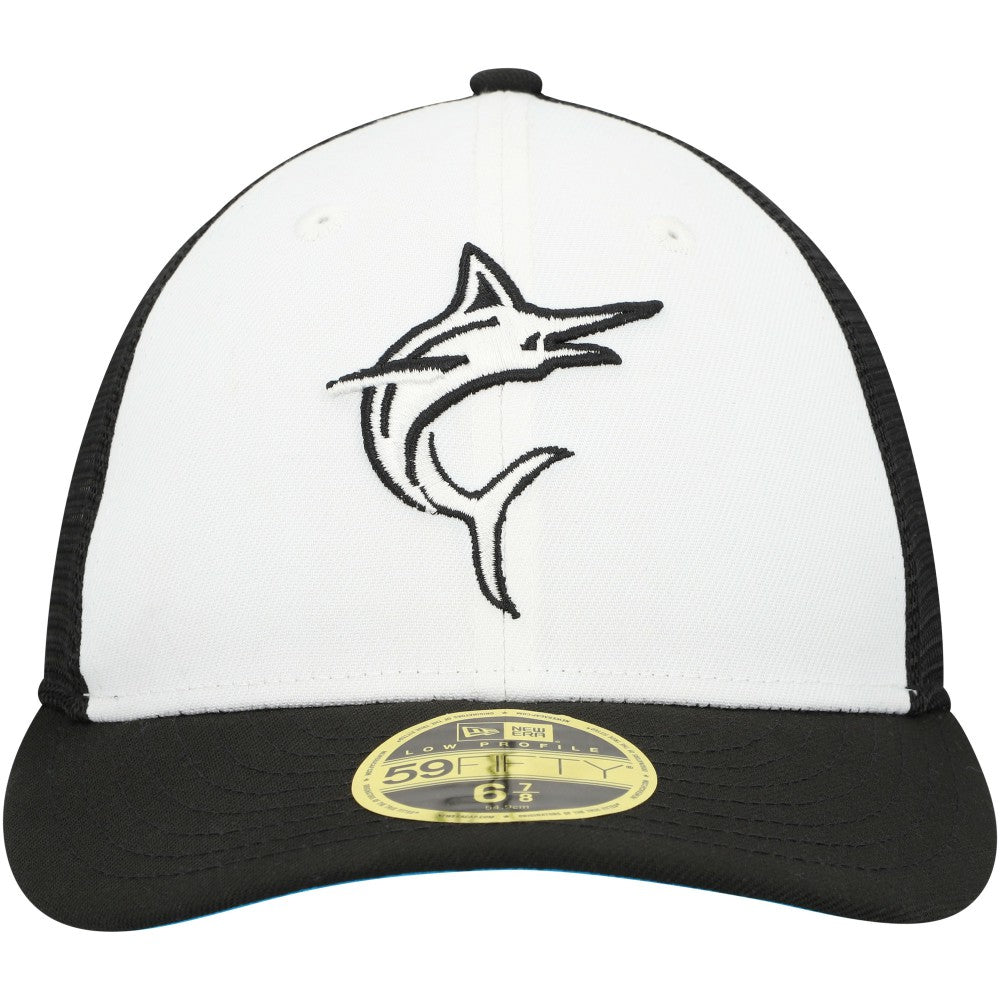 Miami Marlins New Era 2023 On-Field Batting Practice Low Profile 59FIFTY Fitted Hat Sale