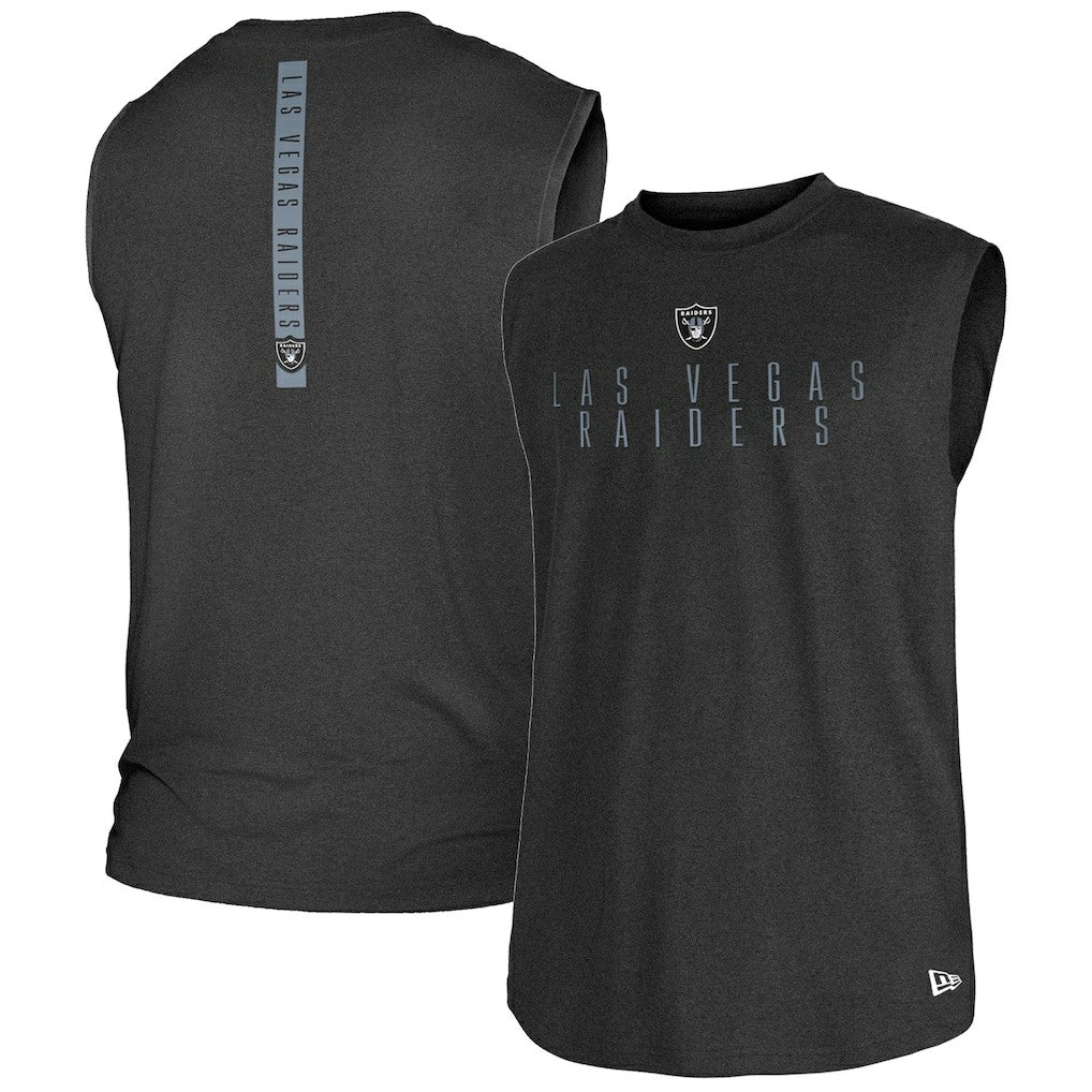 Las Vegas Raiders New Era Team Muscle Tank Top - Black - NFL