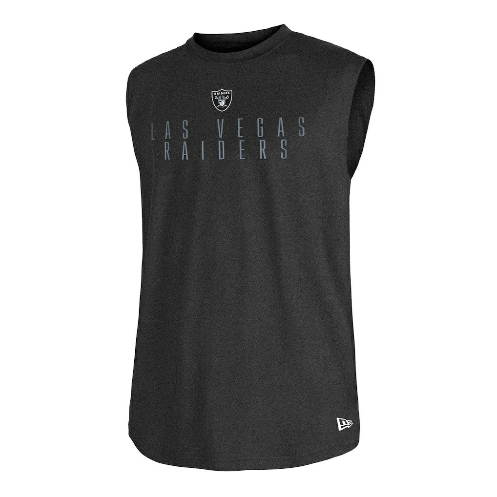 Las Vegas Raiders New Era Team Muscle Tank Top - Black - NFL