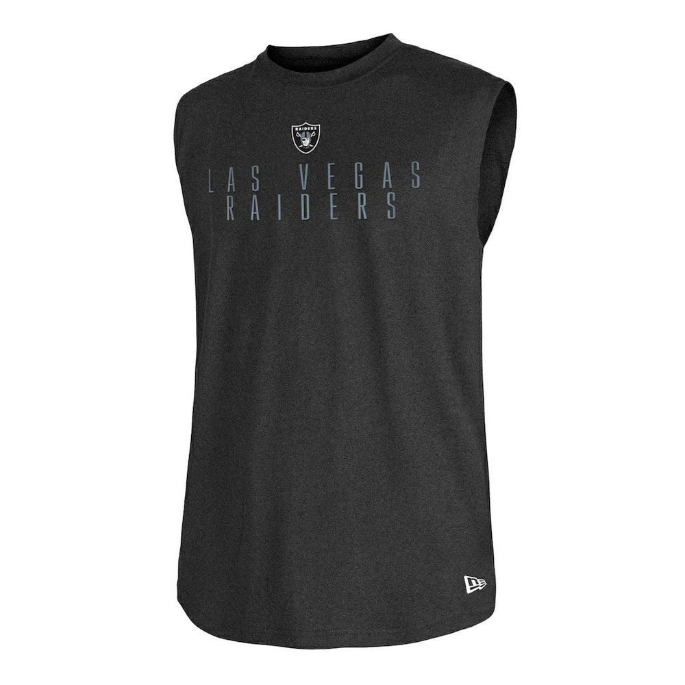 Las Vegas Raiders New Era Team Muscle Tank Top - Black - NFL