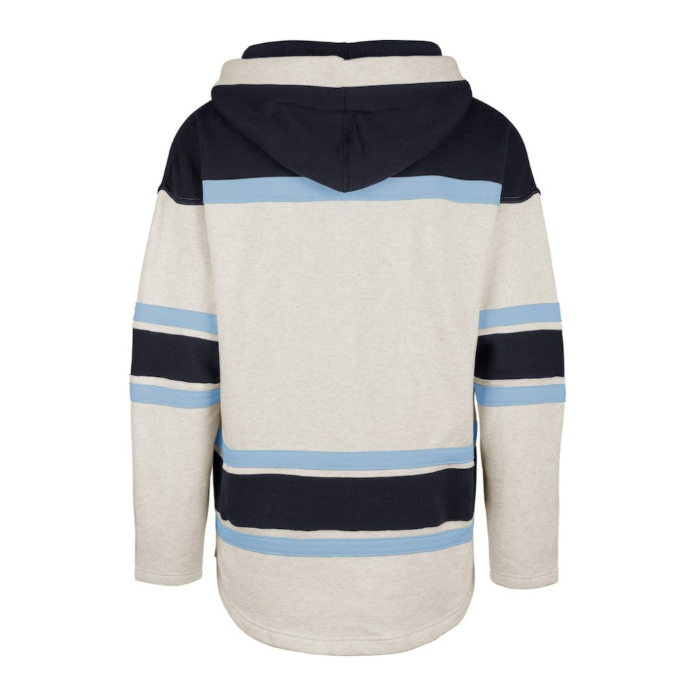 Seattle Kraken '47 Rockaway Lace-Up Pullover Hoodie - Oatmeal | 47 brand Clearance