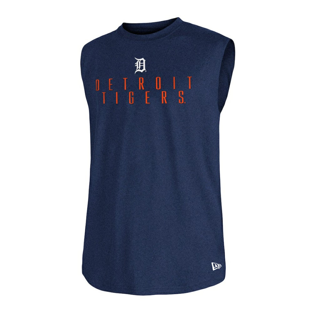 Detroit Tigers New Era Team Muscle Tank Top Outlet
