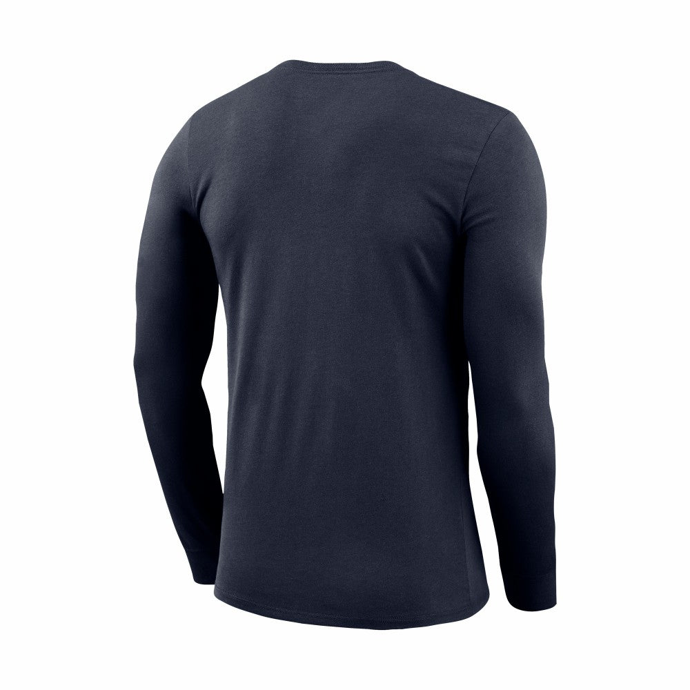 Nike - France National Team Lockup Legend Performance Long Sleeve T-Shirt - Navy