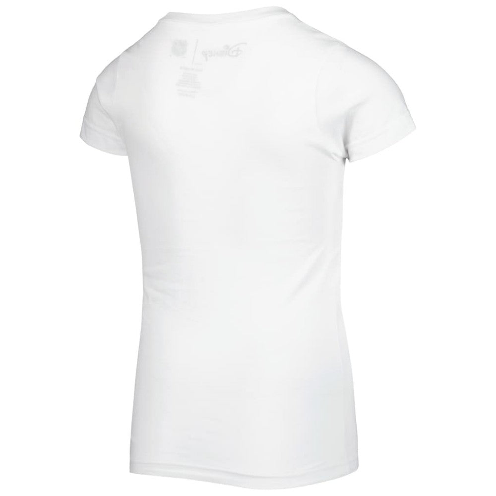 Seattle Kraken Girls Youth Mickey Mouse Go Team Go T-Shirt - White | NHL sale