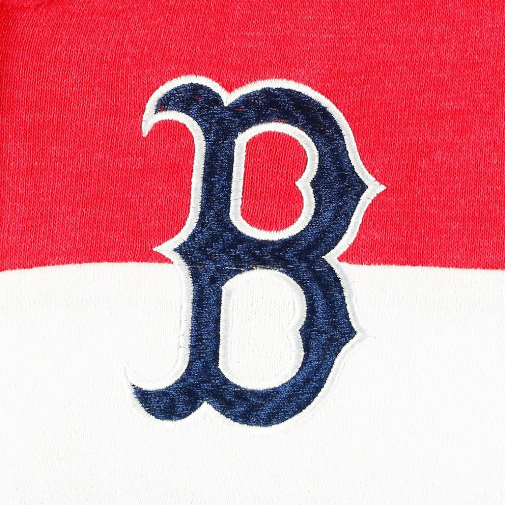 Boston Red Sox New Era Women's Colorblock Full-Zip Hoodie Jacket for sale