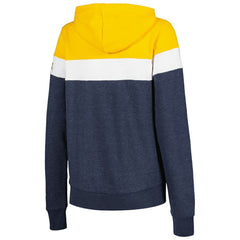 Milwaukee Brewers New Era Women's Colorblock Full-Zip Hoodie Jacket for sale