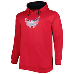 Washington Capitals Big & Tall Fleece Pullover Hoodie - Red | NHL discount
