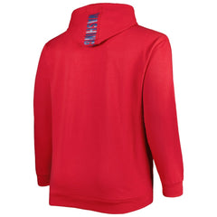 Washington Capitals Big & Tall Fleece Pullover Hoodie - Red | NHL discount
