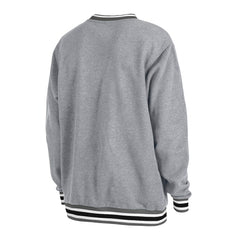 New Era Brooklyn Nets Unisex Vintage Throwback Crew Sweatshirt Heather Gray