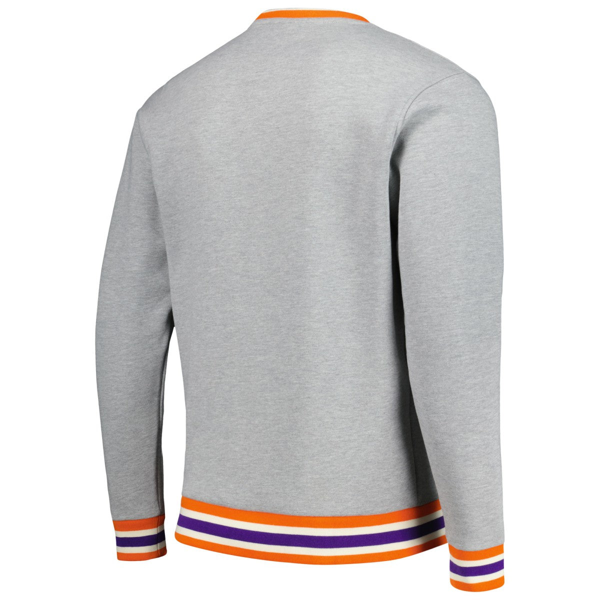 New Era Phoenix Suns Unisex Vintage Throwback Crew Sweatshirt Heather Gray