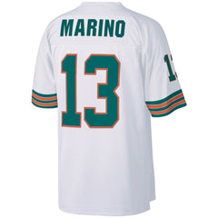 Dan Marino Miami Dolphins Big & Tall 1984 Retired Player Replica Jersey - White - Mitchell & Ness