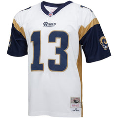Kurt Warner Los Angeles Rams Big & Tall 2001 Retired Player Replica Jersey - White - Mitchell & Ness