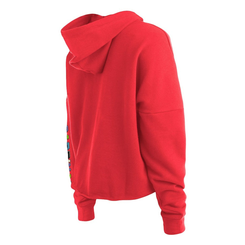 St. Louis Cardinals New Era Women's Fashion High Hip Pullover Hoodie for sale