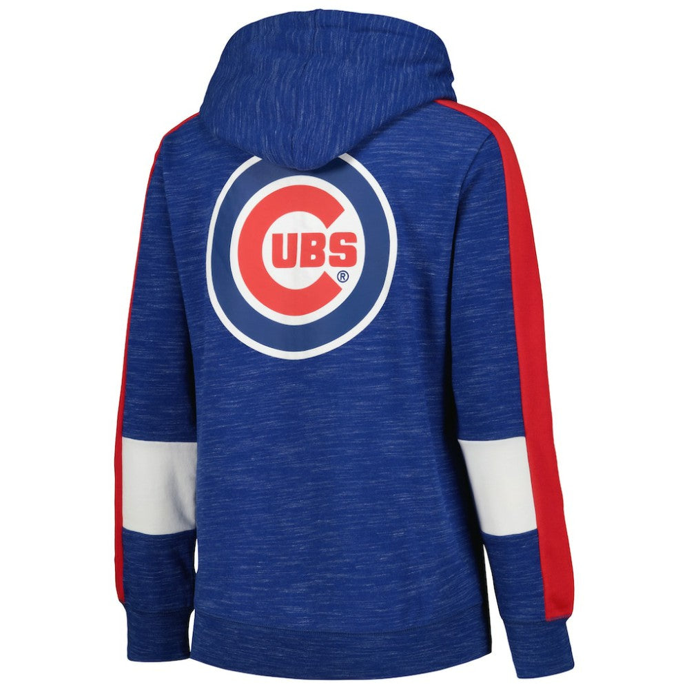 Chicago Cubs New Era Women's Colorblock Full-Zip Hoodie Online