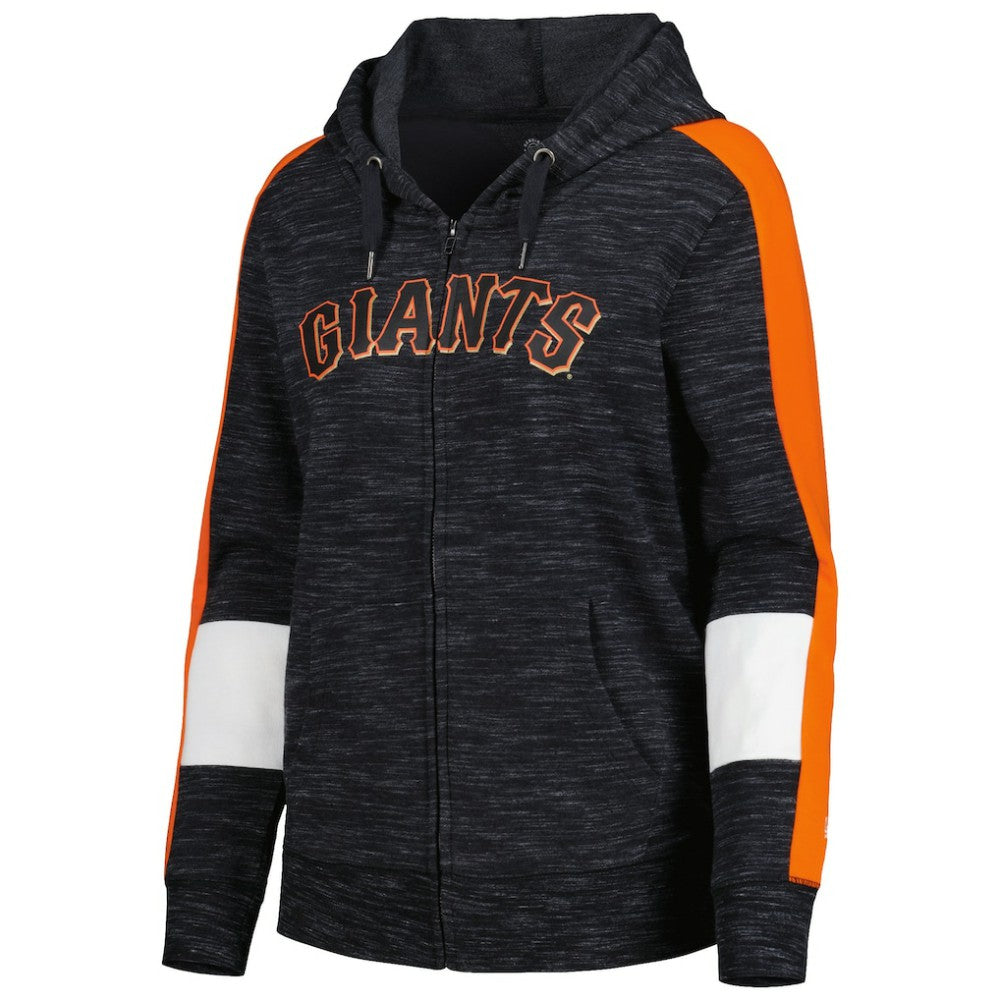 San Francisco Giants New Era Women's Colorblock Full-Zip Hoodie for sale