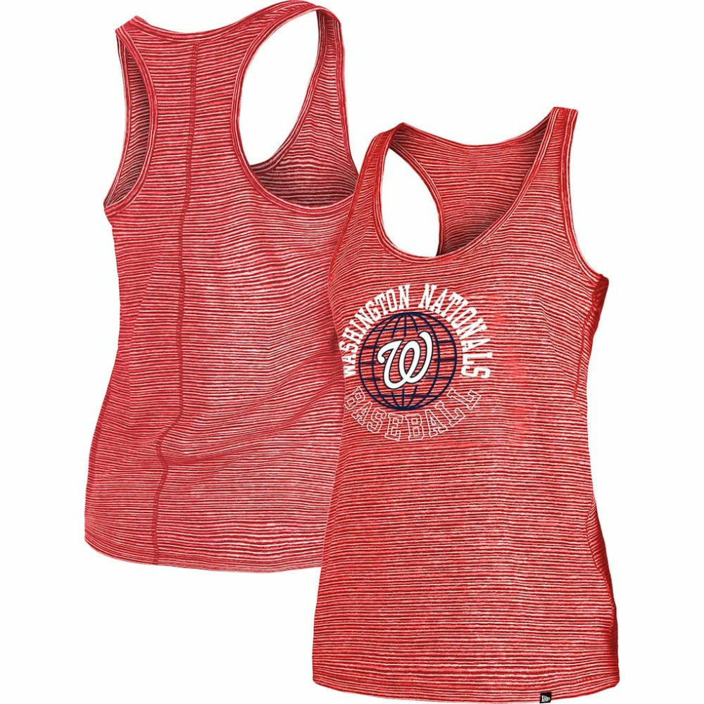 Washington Nationals New Era Women's Active Racerback Tank Top Outlet