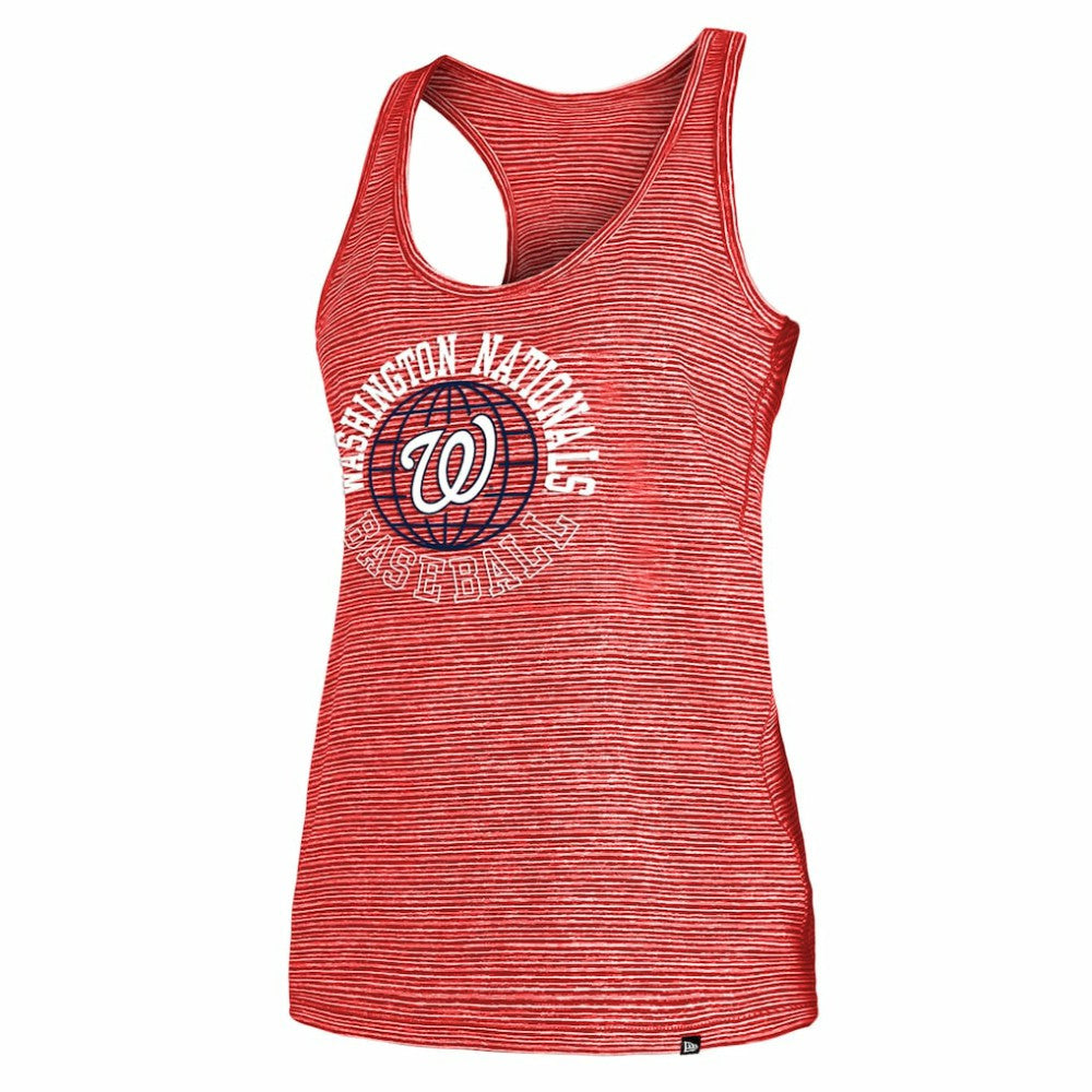 Washington Nationals New Era Women's Active Racerback Tank Top Outlet