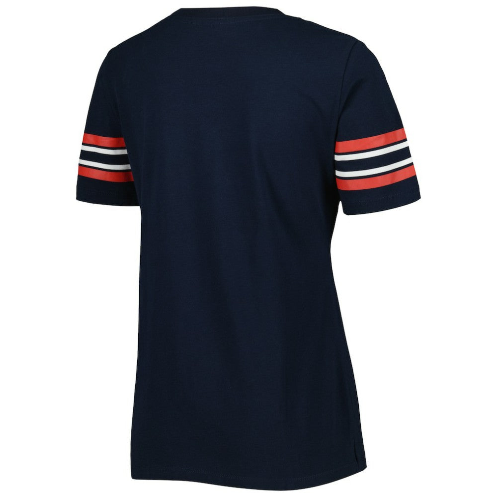 Boston Red Sox New Era Women's Team Stripe T-Shirt Discount