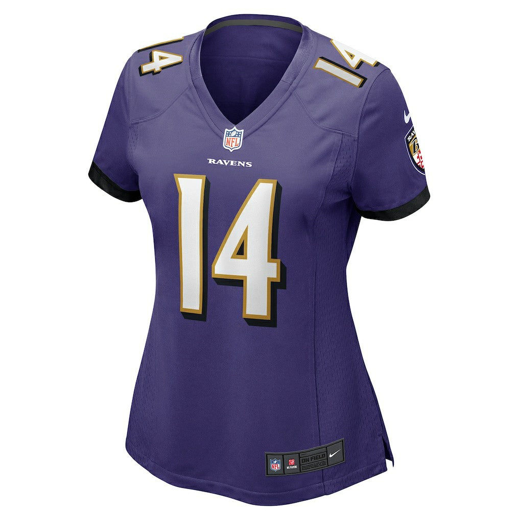 Kyle Hamilton Baltimore Ravens Women's Player Game Jersey - Purple - Nike