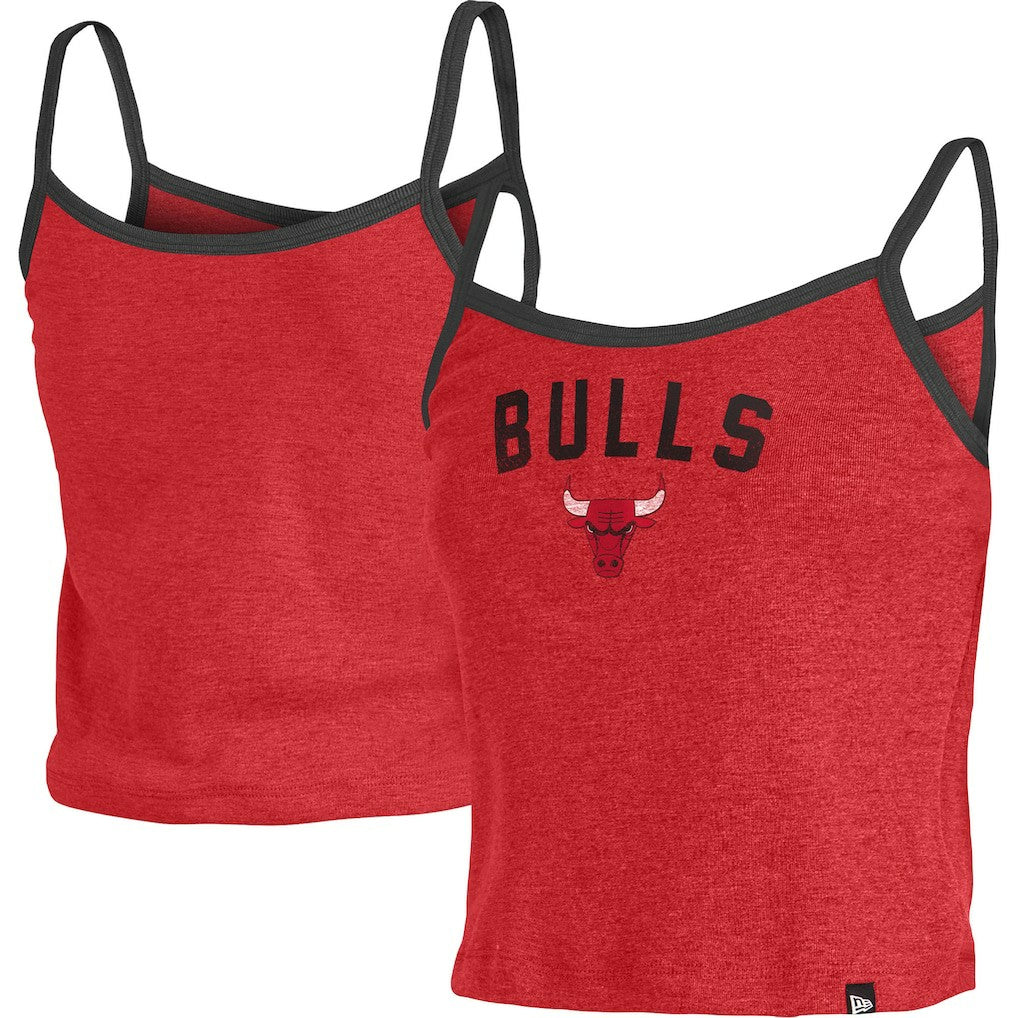 New Era Chicago Bulls Women's Spaghetti Strap Tank Top Red