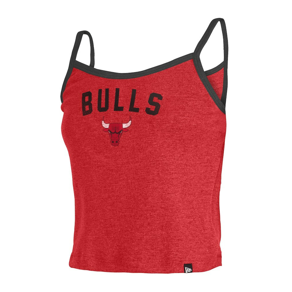 New Era Chicago Bulls Women's Spaghetti Strap Tank Top Red