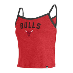 New Era Chicago Bulls Women's Spaghetti Strap Tank Top Red