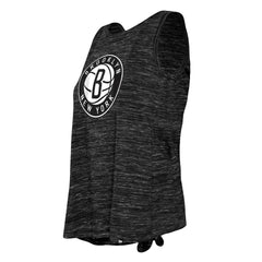 New Era Brooklyn Nets Women's Space Dye Active Tank Top Black