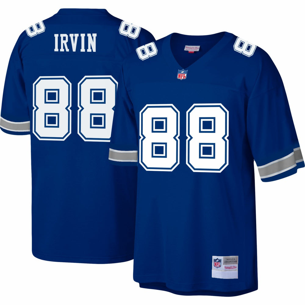 Michael Irvin Dallas Cowboys 1996 Authentic Throwback Retired Player Jersey - Royal - Mitchell & Ness