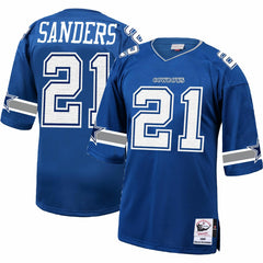 Deion Sanders Dallas Cowboys 1996 Authentic Throwback Retired Player Jersey - Royal - Mitchell & Ness