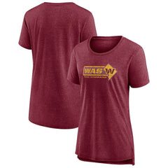 Washington Commanders Women's Hometown First Down T-Shirt - Heather Burgundy - Fanatics