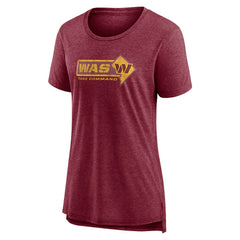 Washington Commanders Women's Hometown First Down T-Shirt - Heather Burgundy - Fanatics