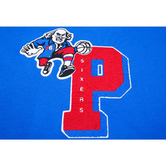 Philadelphia 76ers Pro Standard Women's Mash Up Pullover Sweatshirt Royal