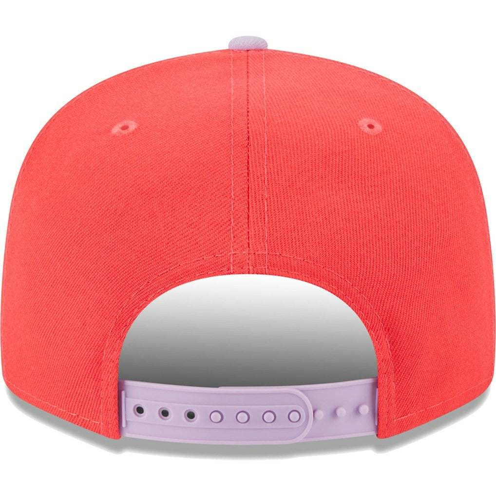 San Francisco 49ers New Era Two-Tone Color Pack 9FIFTY Snapback Hat - Red/Lavender - NFL